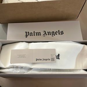 Black Palm Angle Logo-Print Slides